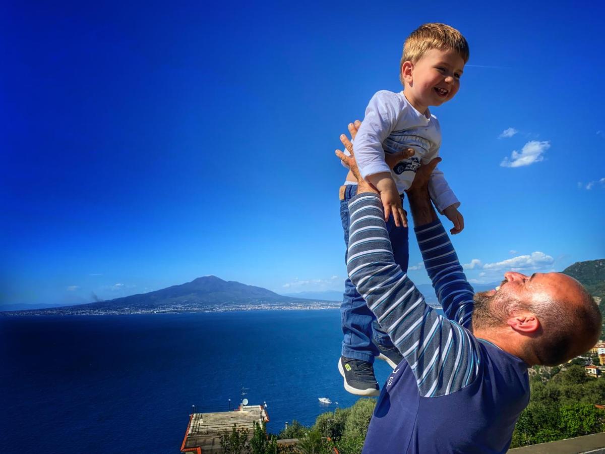 La Badia Montechiaro - Breathtaking View Of Sorrento Coast Villa Vico Equense Buitenkant foto