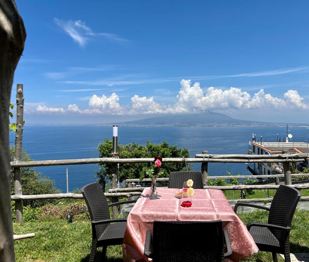 La Badia Montechiaro - Breathtaking View Of Sorrento Coast Villa Vico Equense Buitenkant foto