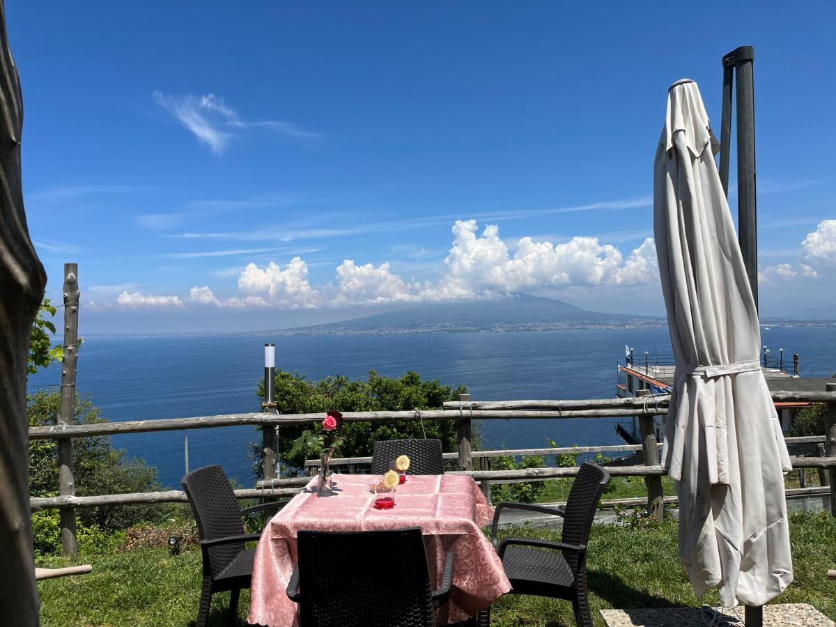 La Badia Montechiaro - Breathtaking View Of Sorrento Coast Villa Vico Equense Buitenkant foto