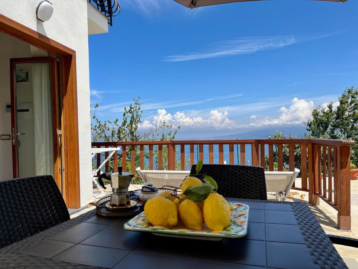 La Badia Montechiaro - Breathtaking View Of Sorrento Coast Villa Vico Equense Buitenkant foto