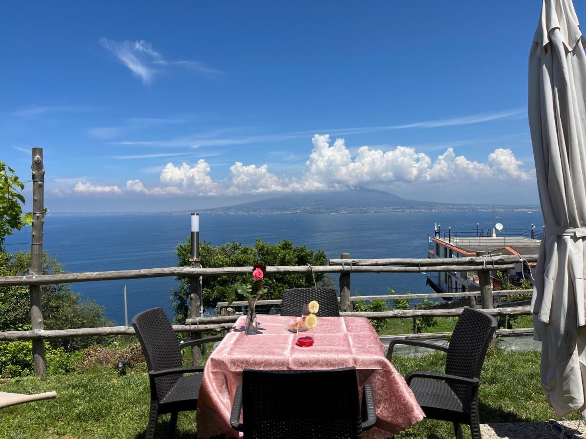 La Badia Montechiaro - Breathtaking View Of Sorrento Coast Villa Vico Equense Buitenkant foto