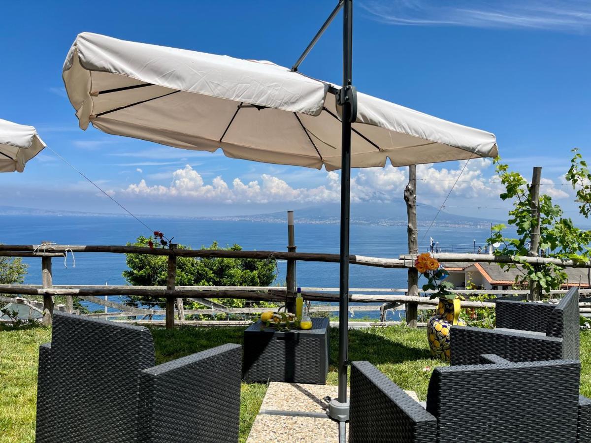 La Badia Montechiaro - Breathtaking View Of Sorrento Coast Villa Vico Equense Buitenkant foto