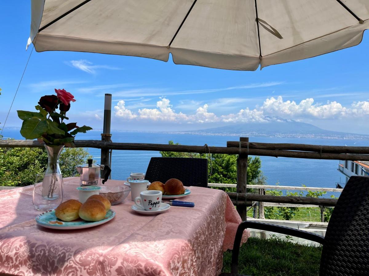 La Badia Montechiaro - Breathtaking View Of Sorrento Coast Villa Vico Equense Buitenkant foto