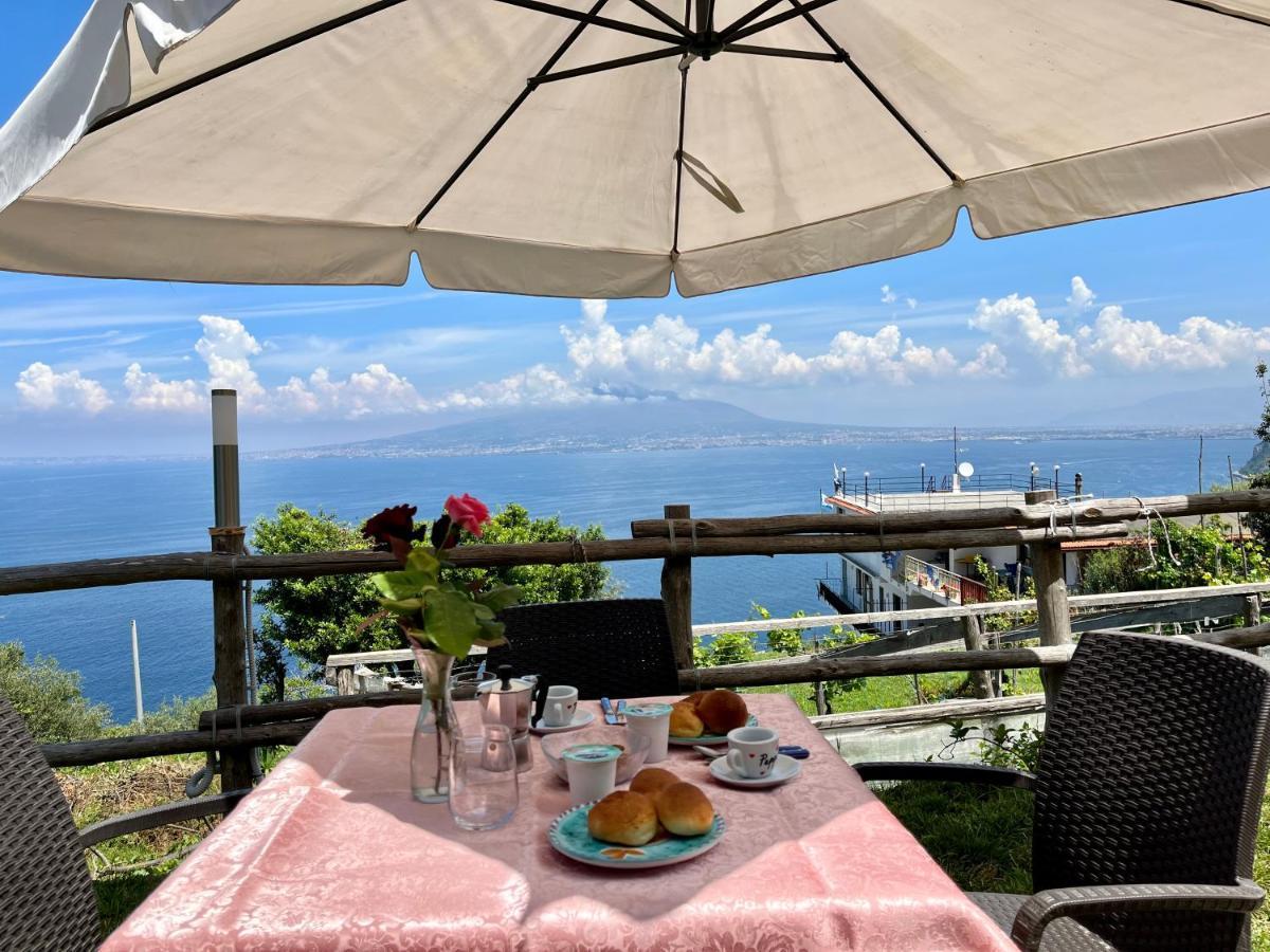 La Badia Montechiaro - Breathtaking View Of Sorrento Coast Villa Vico Equense Buitenkant foto
