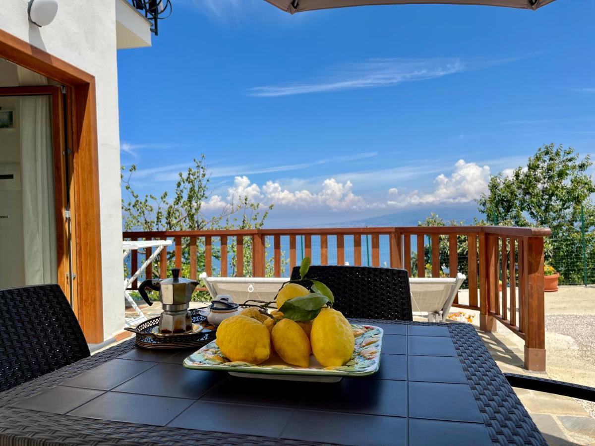 La Badia Montechiaro - Breathtaking View Of Sorrento Coast Villa Vico Equense Buitenkant foto