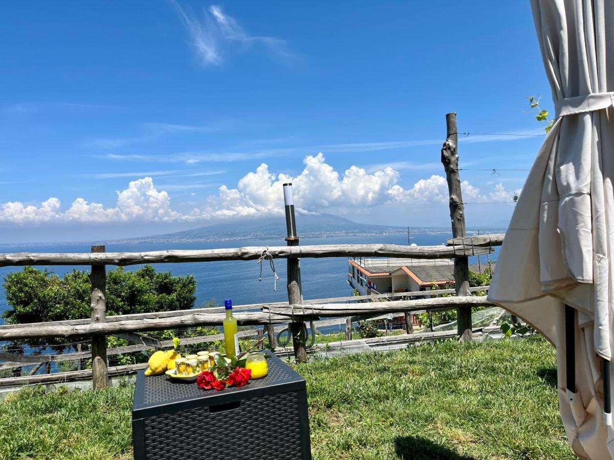 La Badia Montechiaro - Breathtaking View Of Sorrento Coast Villa Vico Equense Buitenkant foto