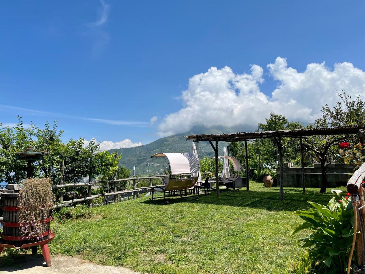 La Badia Montechiaro - Breathtaking View Of Sorrento Coast Villa Vico Equense Buitenkant foto