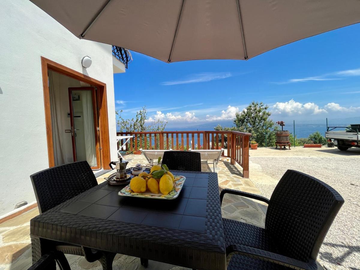 La Badia Montechiaro - Breathtaking View Of Sorrento Coast Villa Vico Equense Buitenkant foto